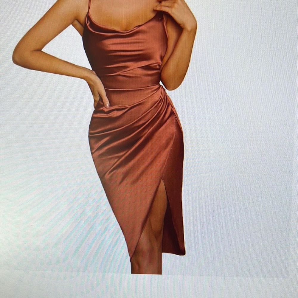 Sexy body con midi dress